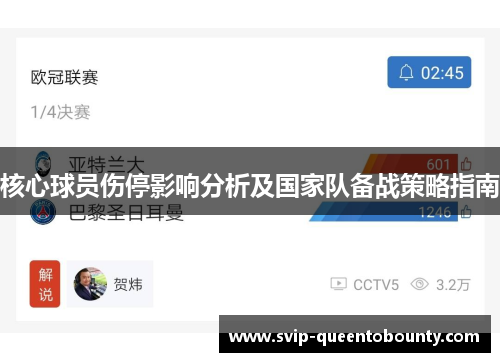 核心球员伤停影响分析及国家队备战策略指南 核心球员伤停影响分析及国家队备战策略指南